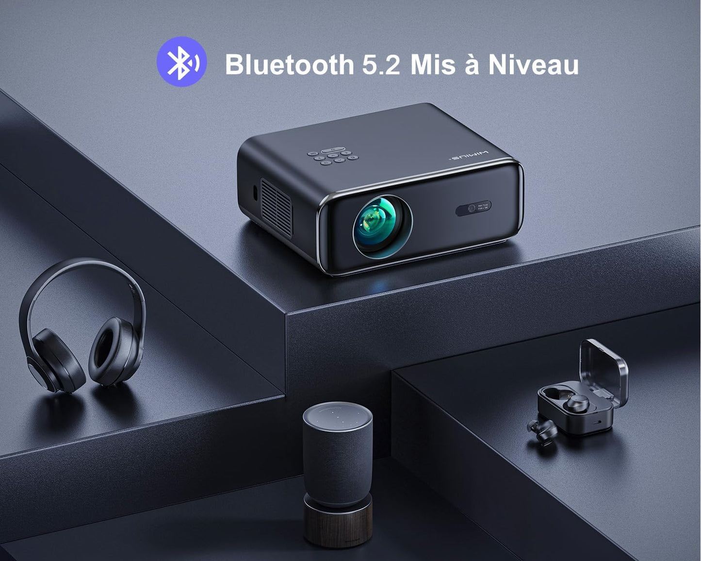 Projecteur vidéo portable 4K
